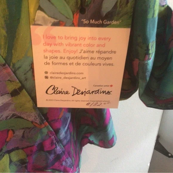 Colorful Abstract Button-Up Shirt - Picture 3 of 6